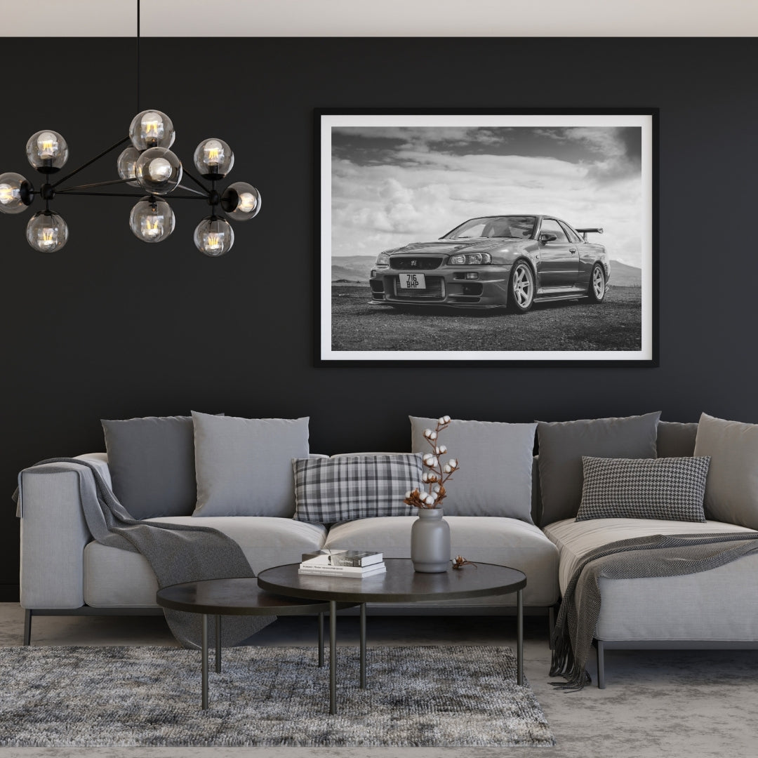 Nissan GTR Poster