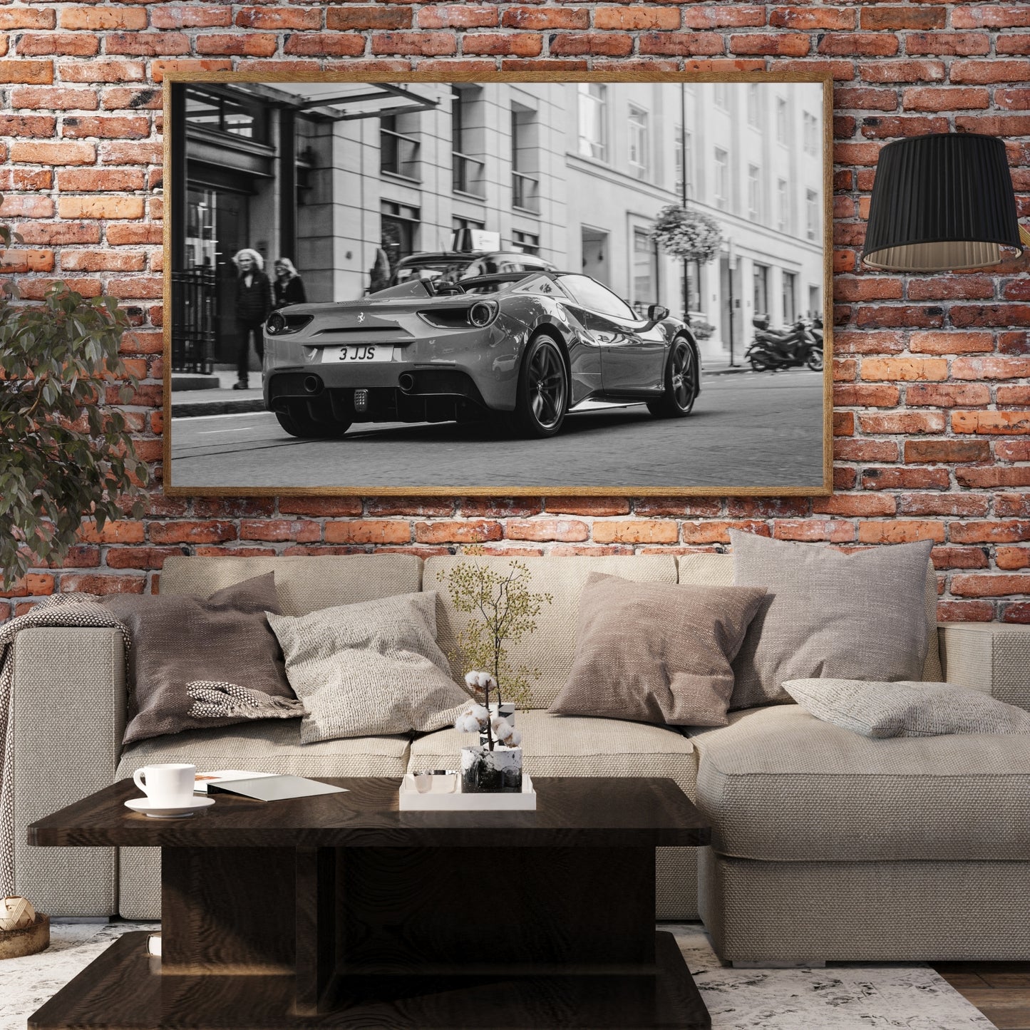 Ferrari 488 Spider Poster
