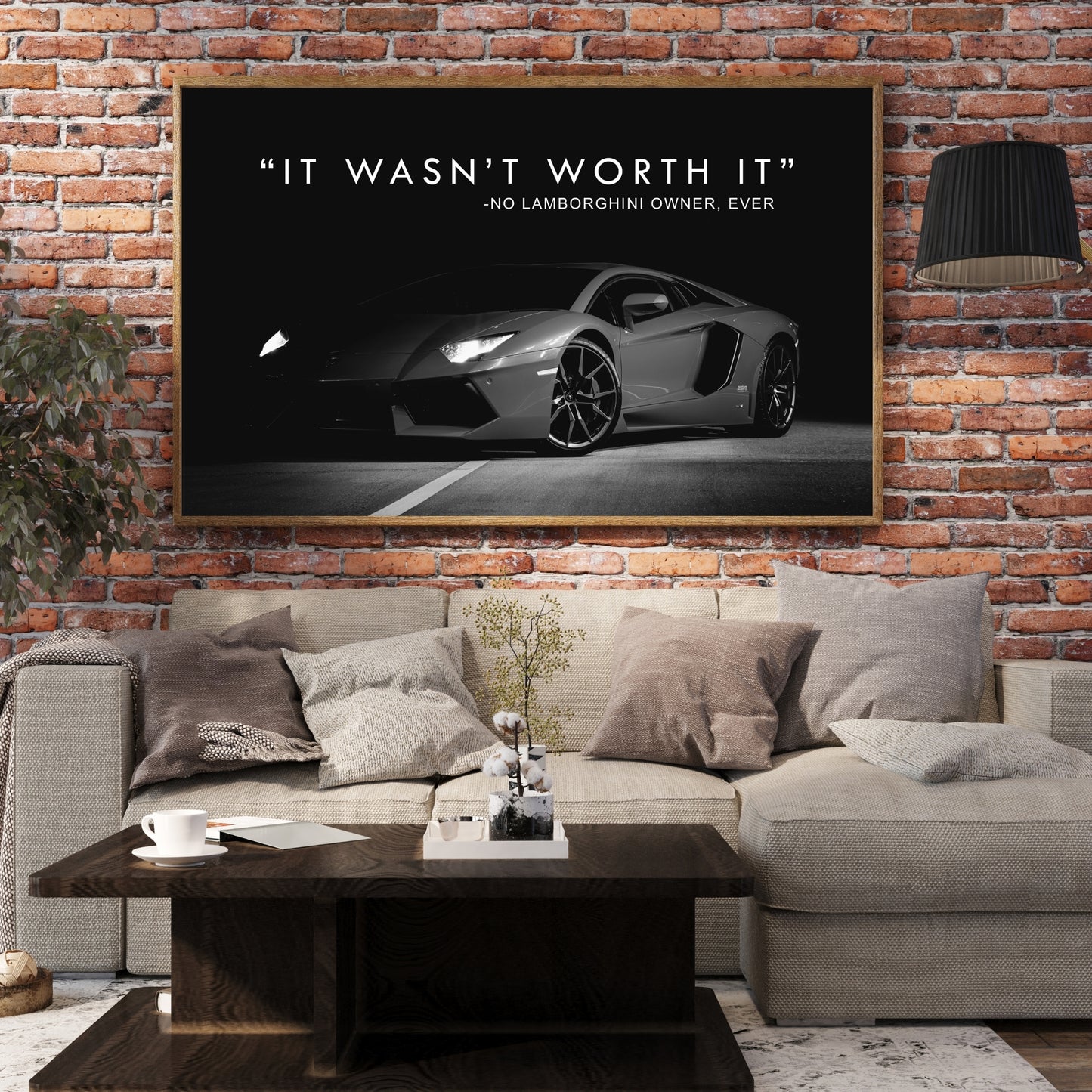 Motivational Poster "It Wasn't Worth It"