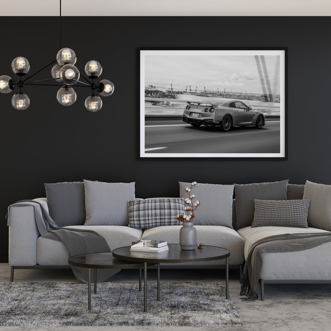 Nissan GTR Poster