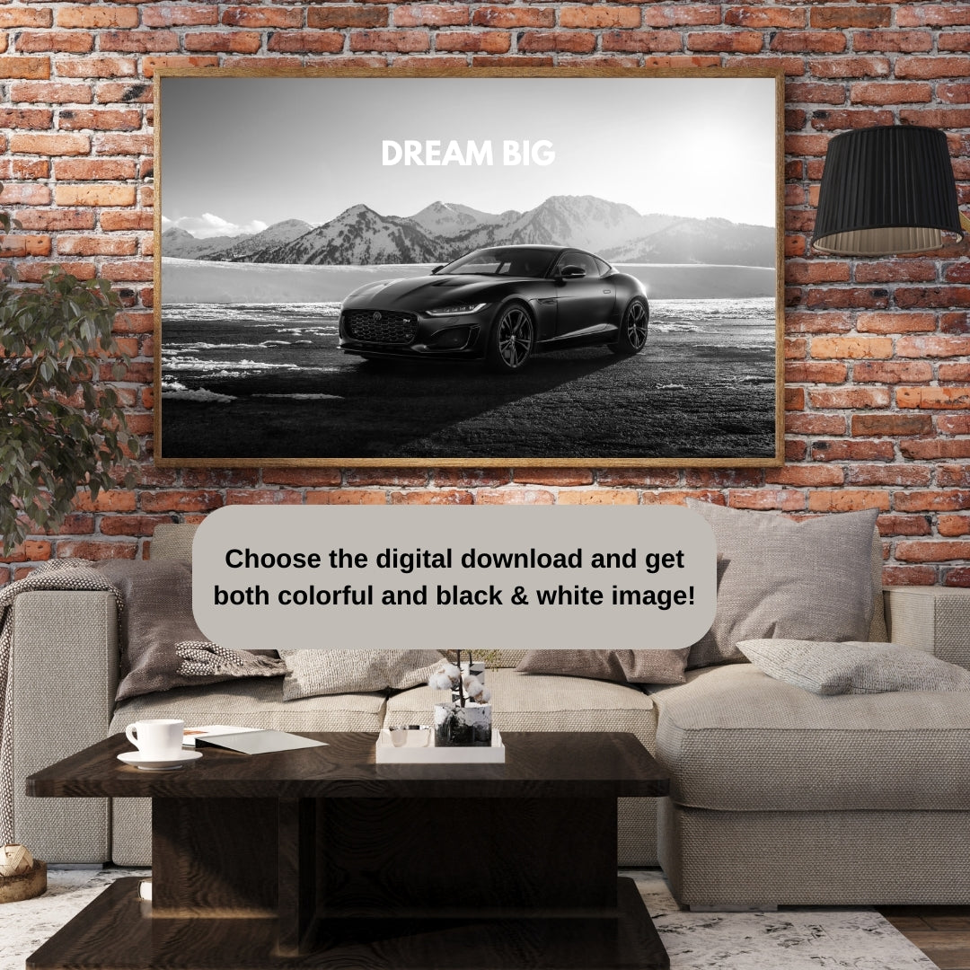 Jaguar F-Type Poster