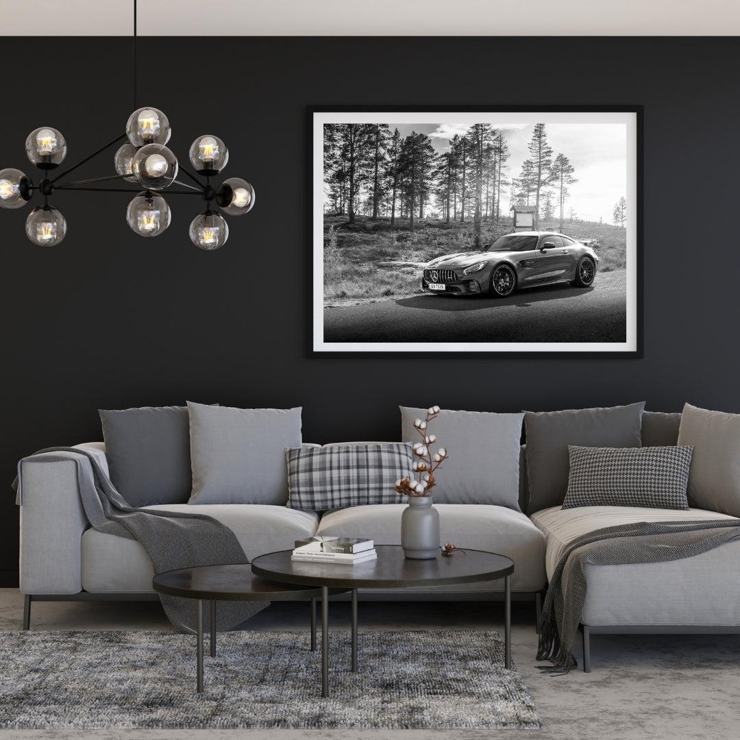 Mercedes AMG GT Poster