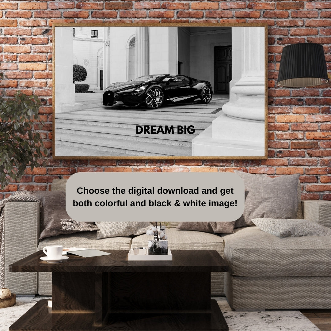 Bugatti W16 Poster