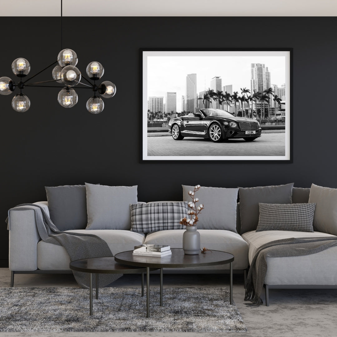 Bentley Continental Poster