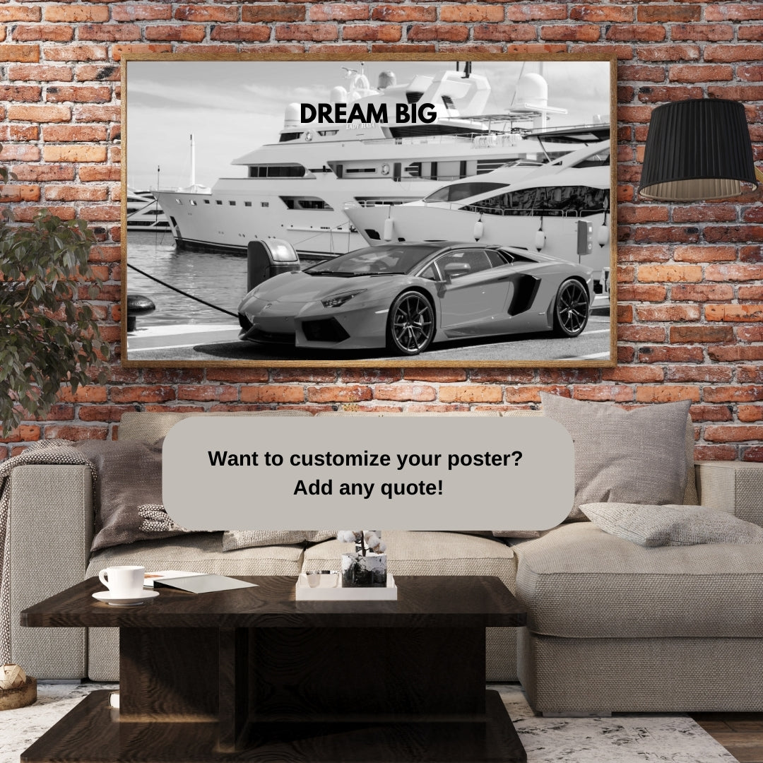 Lamborghini Aventador Poster