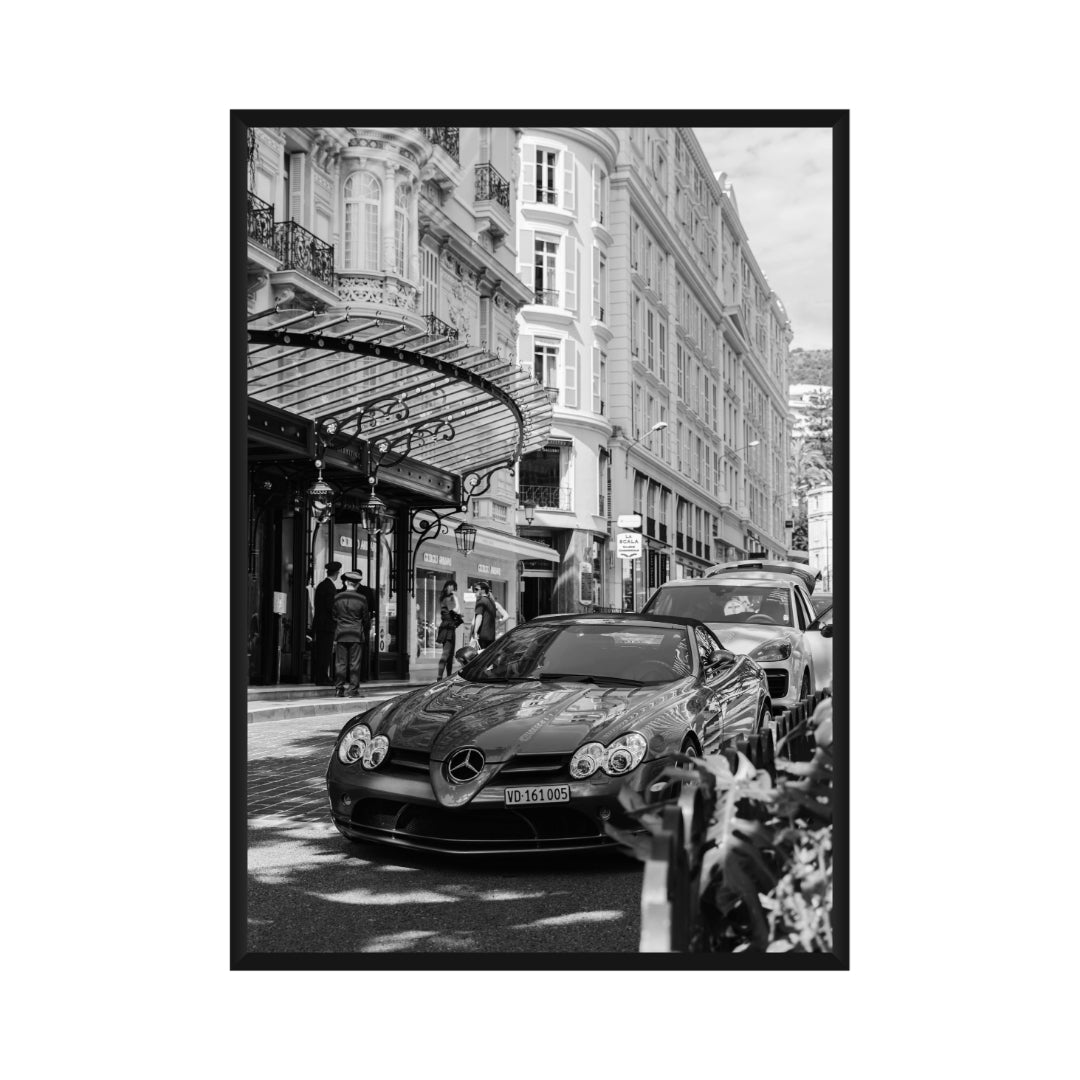 Mercedes SLR Poster