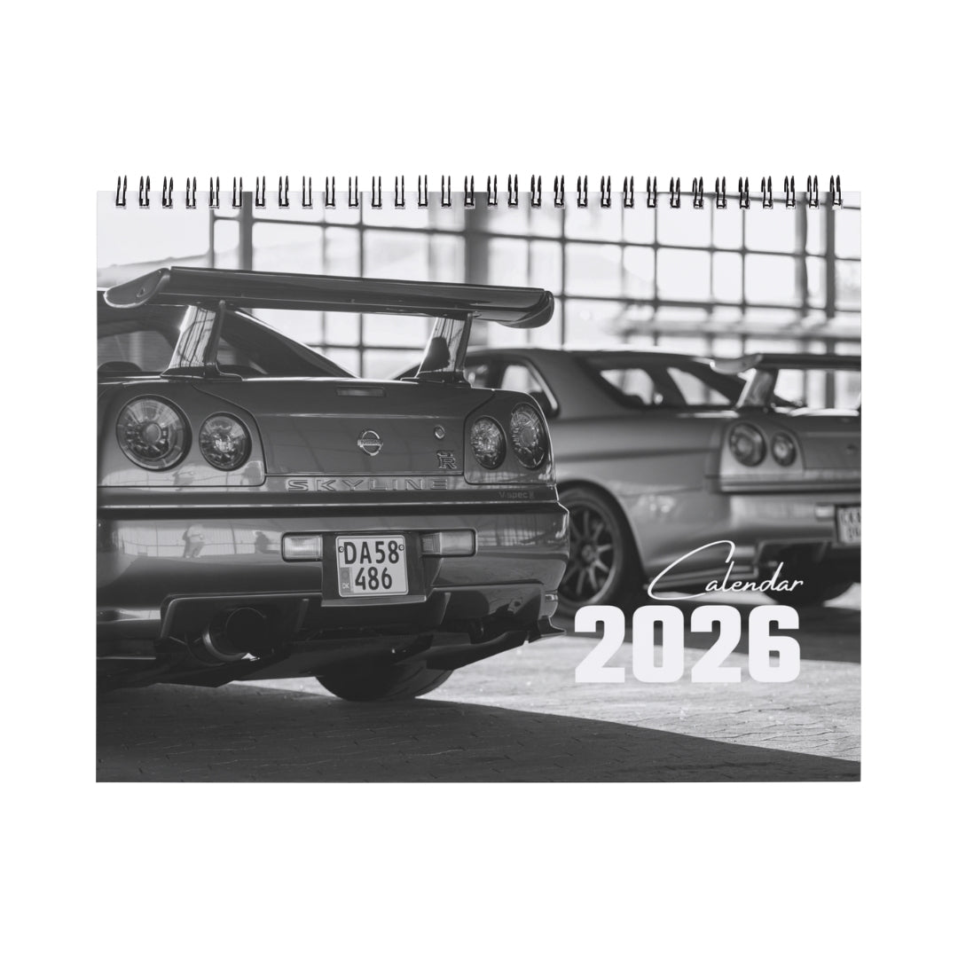 Nissan GTR Calendar