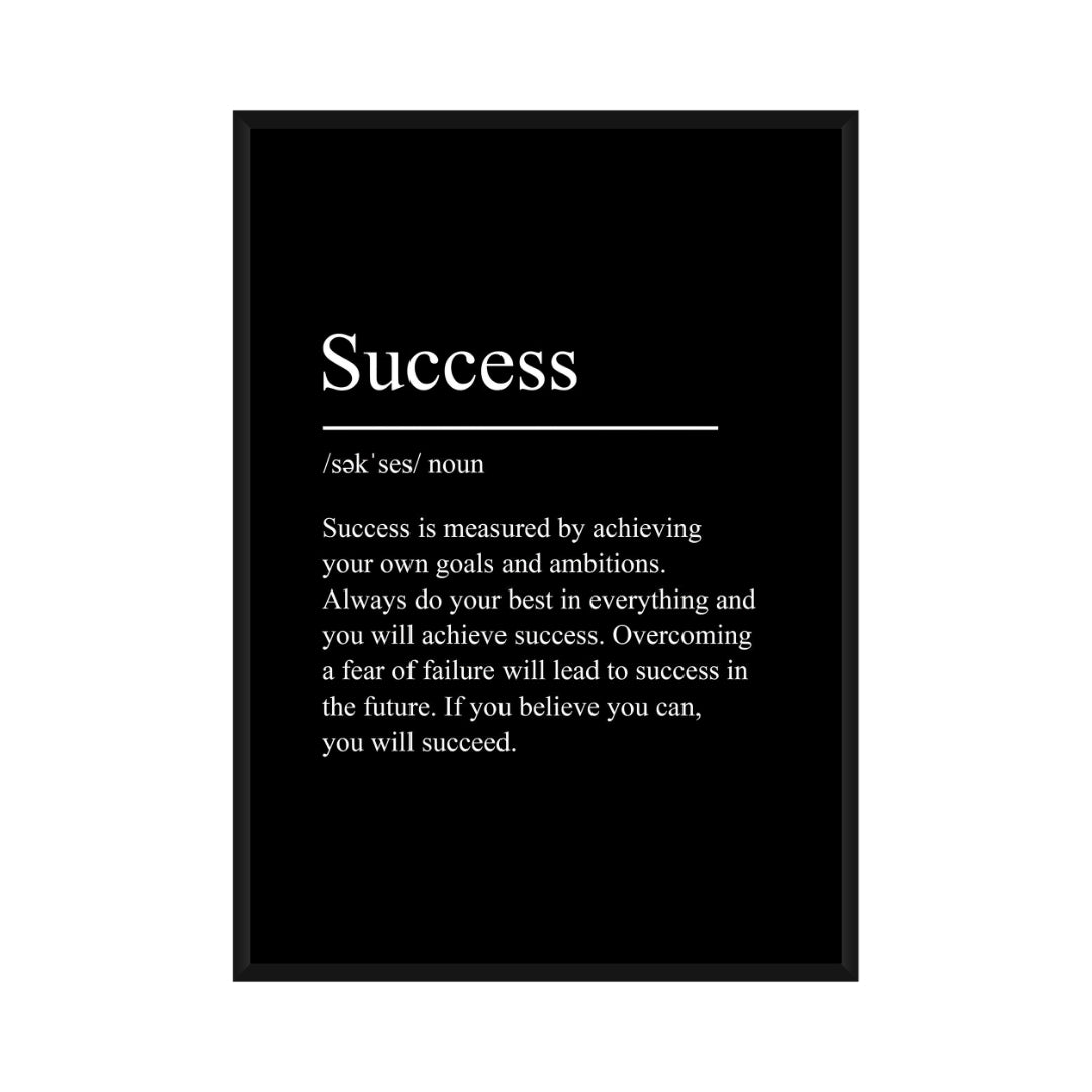 Motivational Poster "Success"