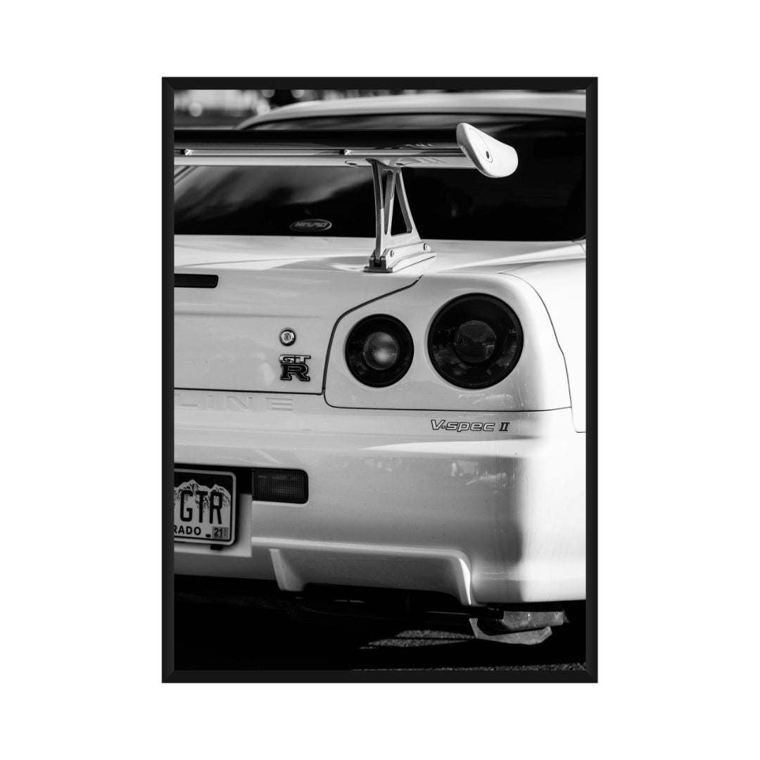 Nissan GTR Poster