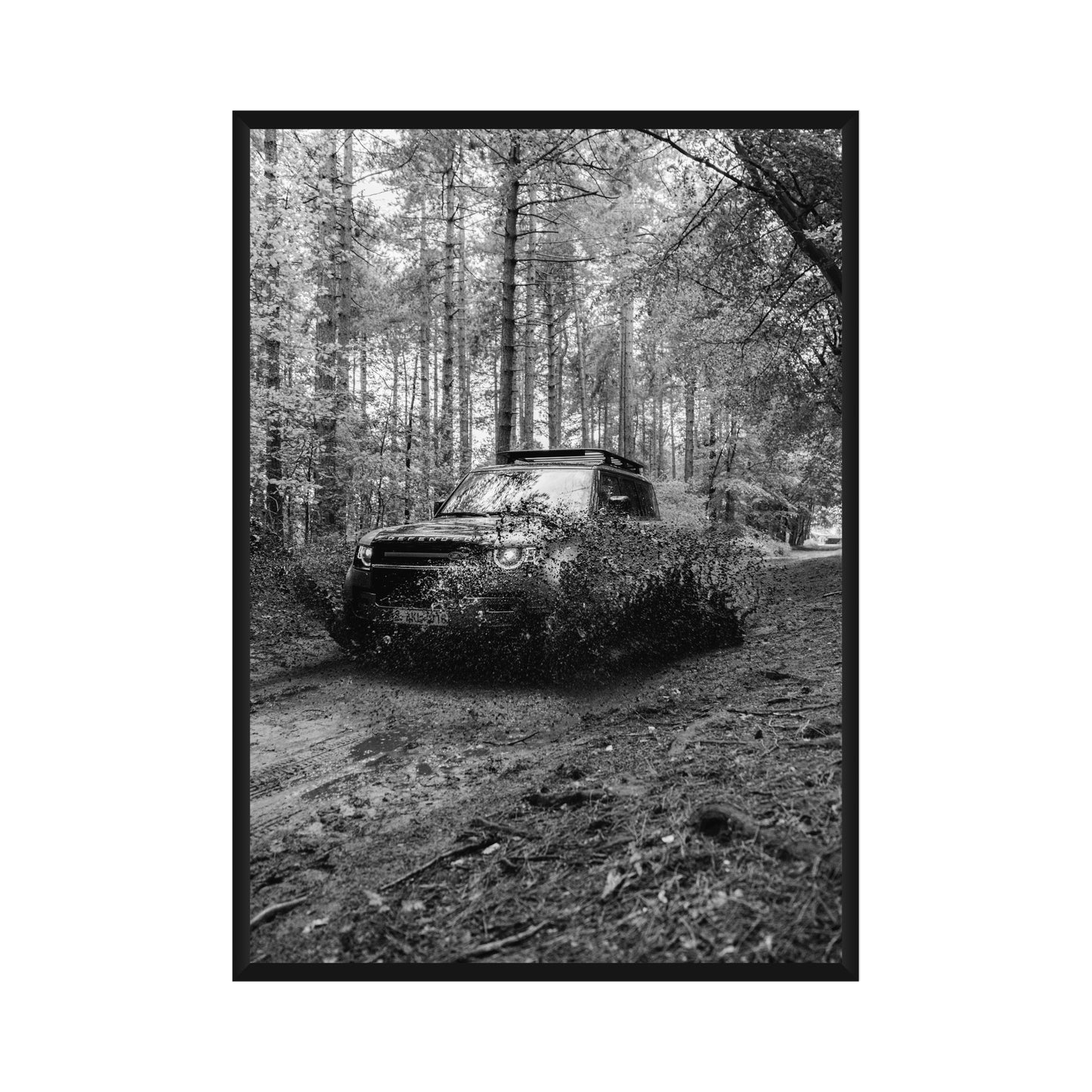 Land Rover Poster