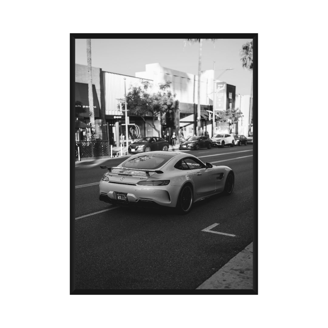 Mercedes AMG GT Poster