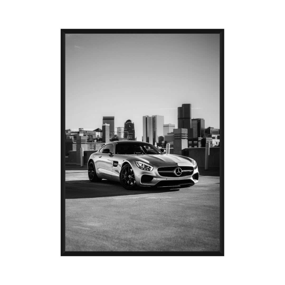 Mercedes AMG GT Poster