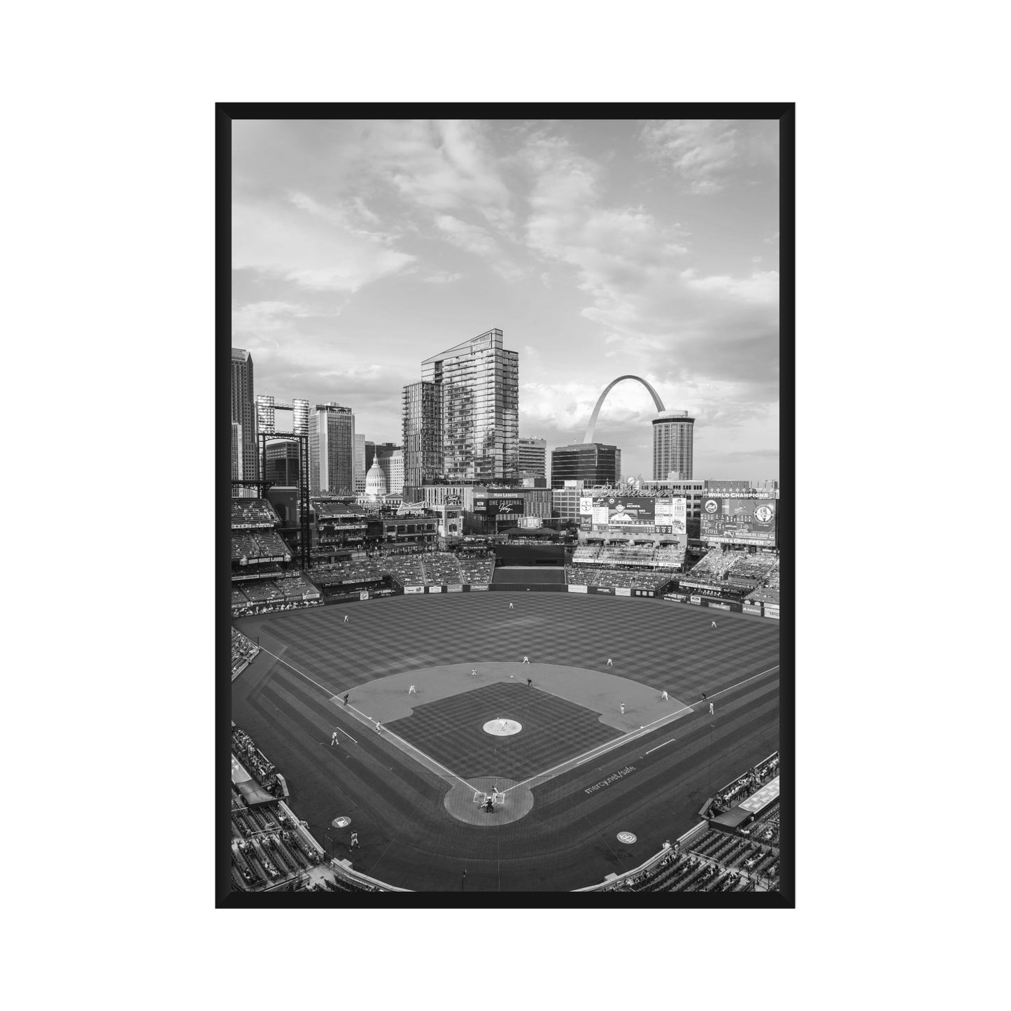 Busch Stadium Poster