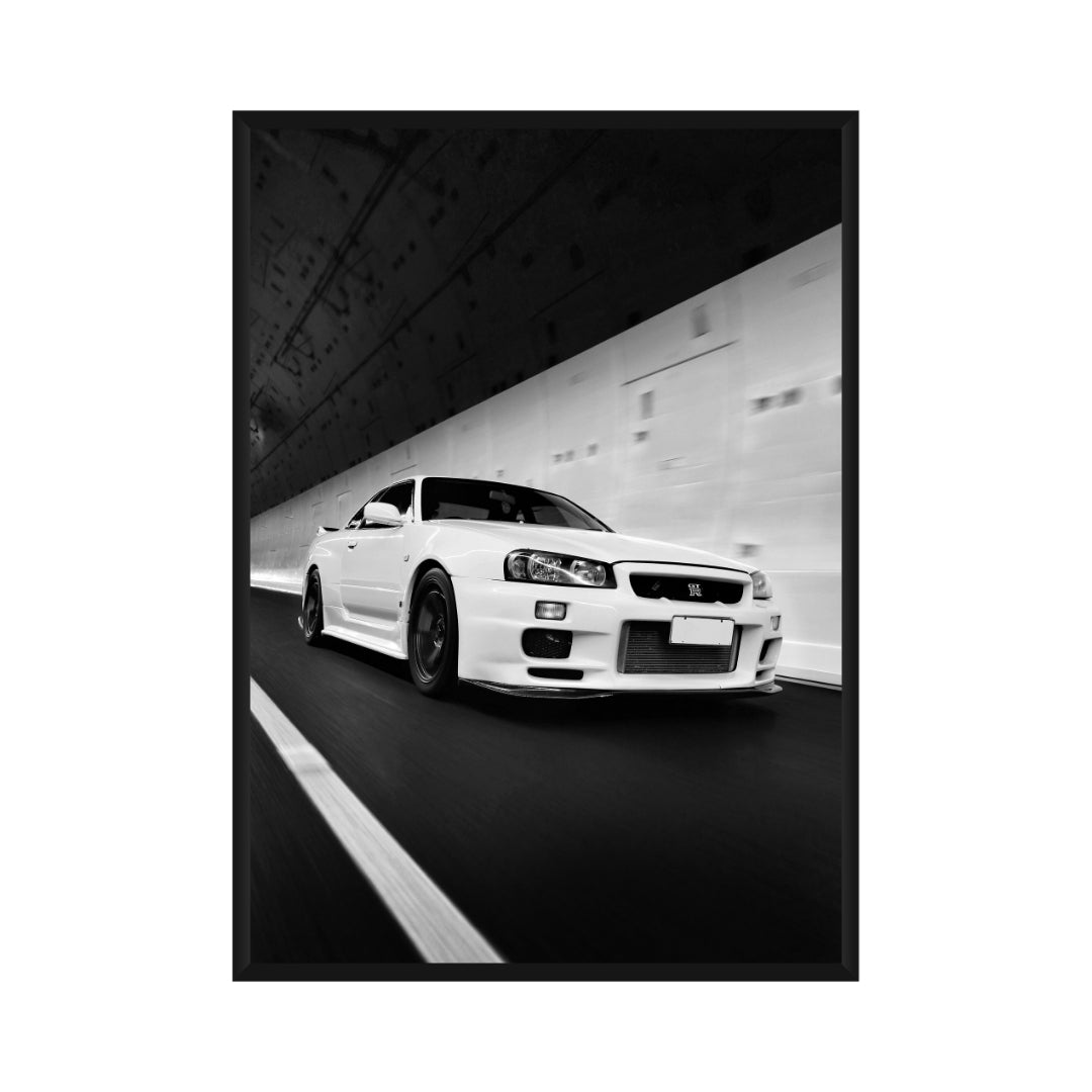 Nissan GTR Poster