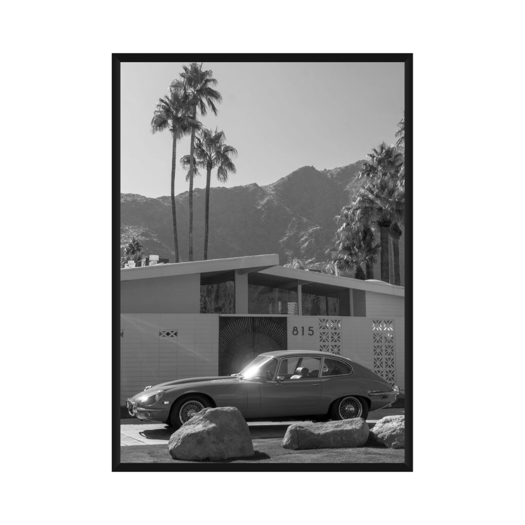 Jaguar E-Type Poster