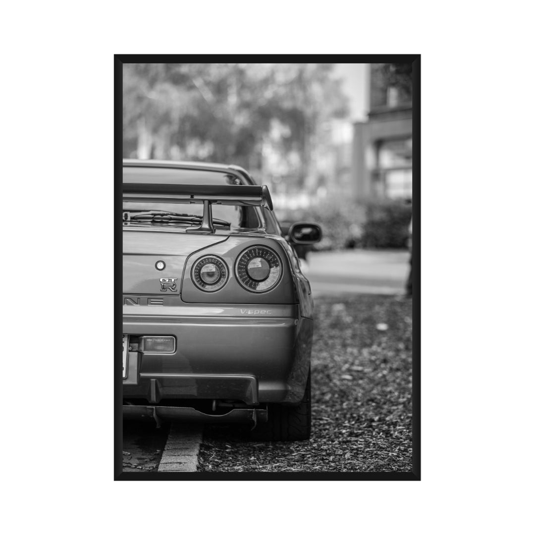 Vintage Nissan GTR Poster