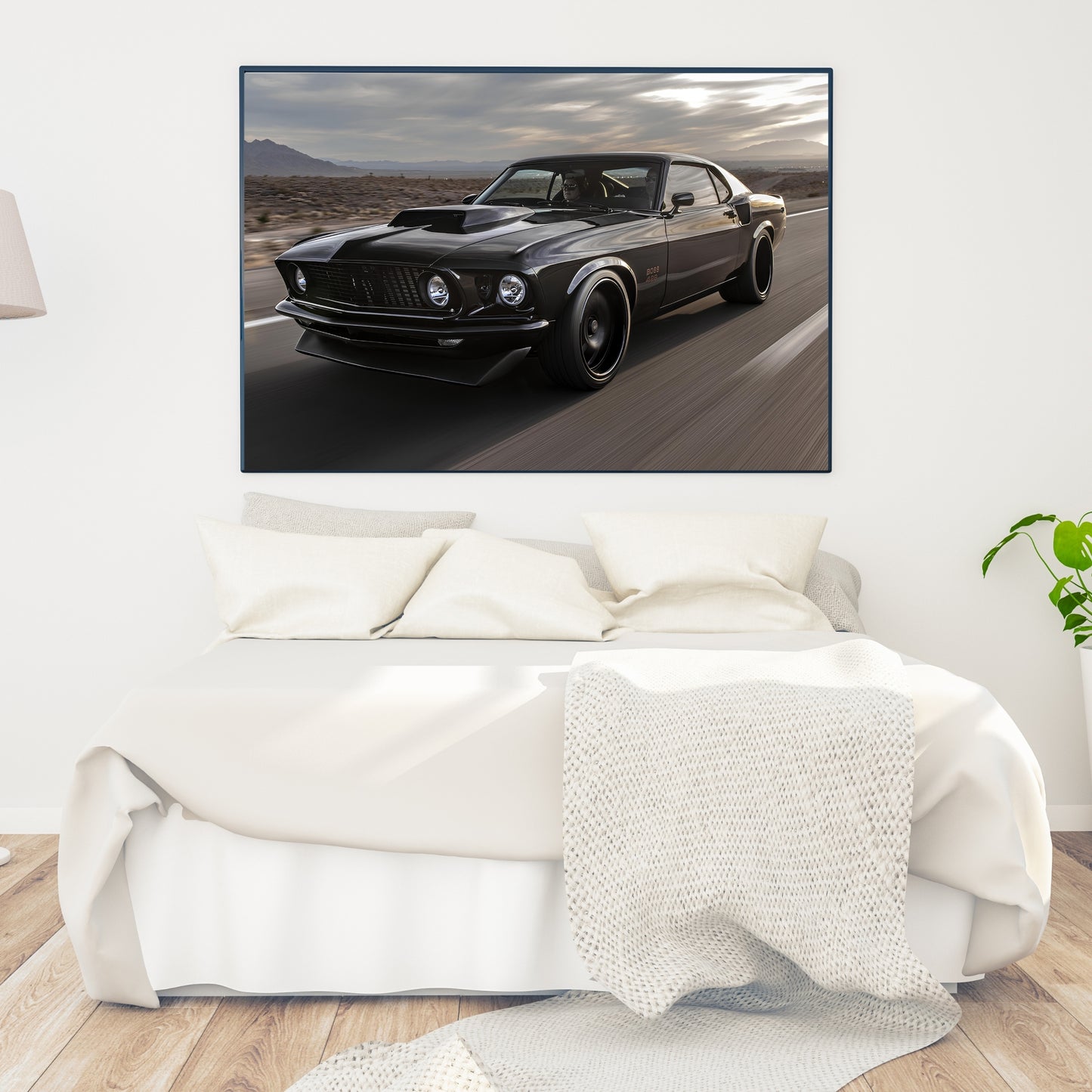 Vintage Ford Mustang Poster