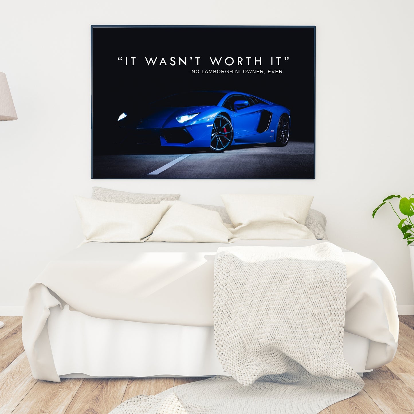 Motivational Poster "It Wasn't Worth It"