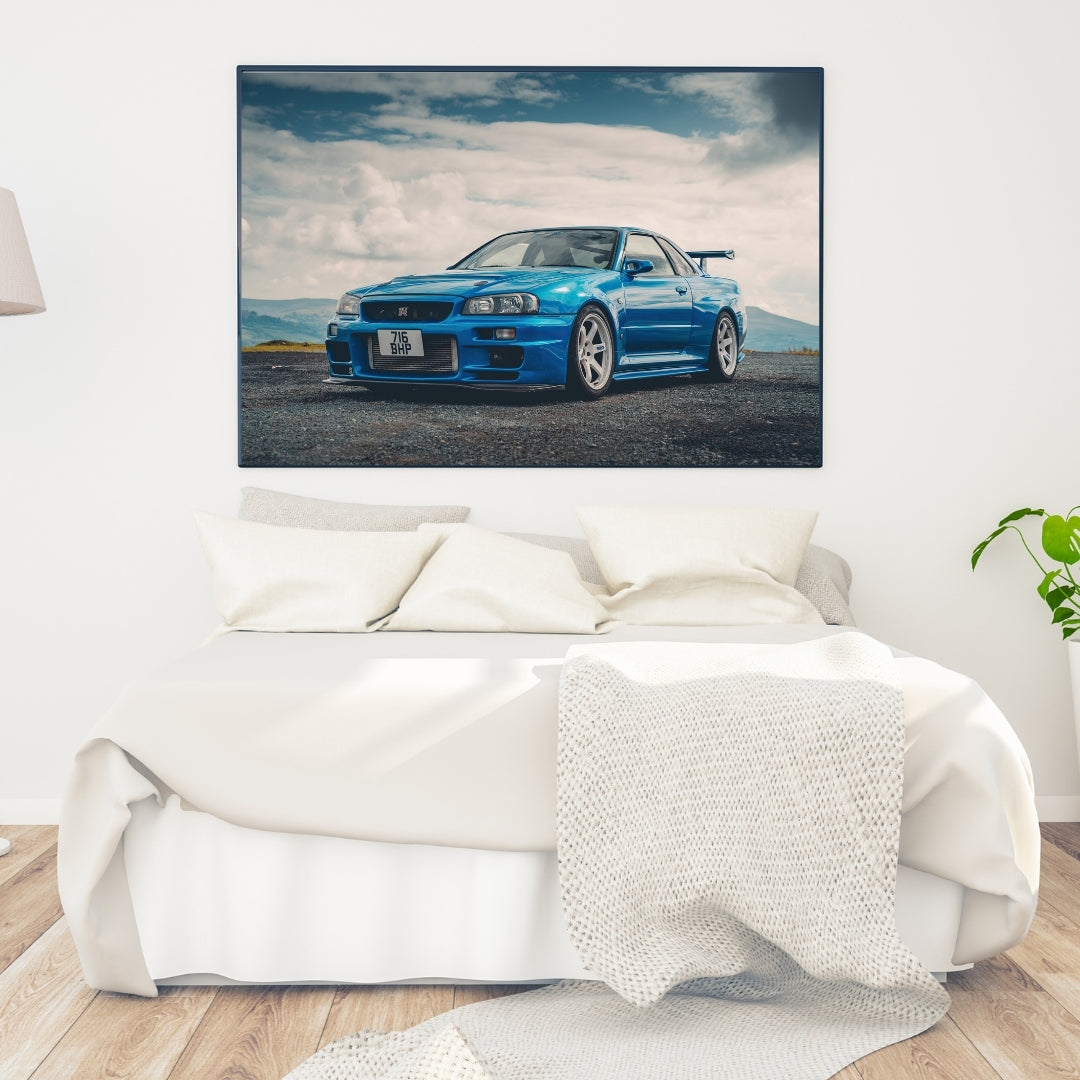 Nissan GTR Poster