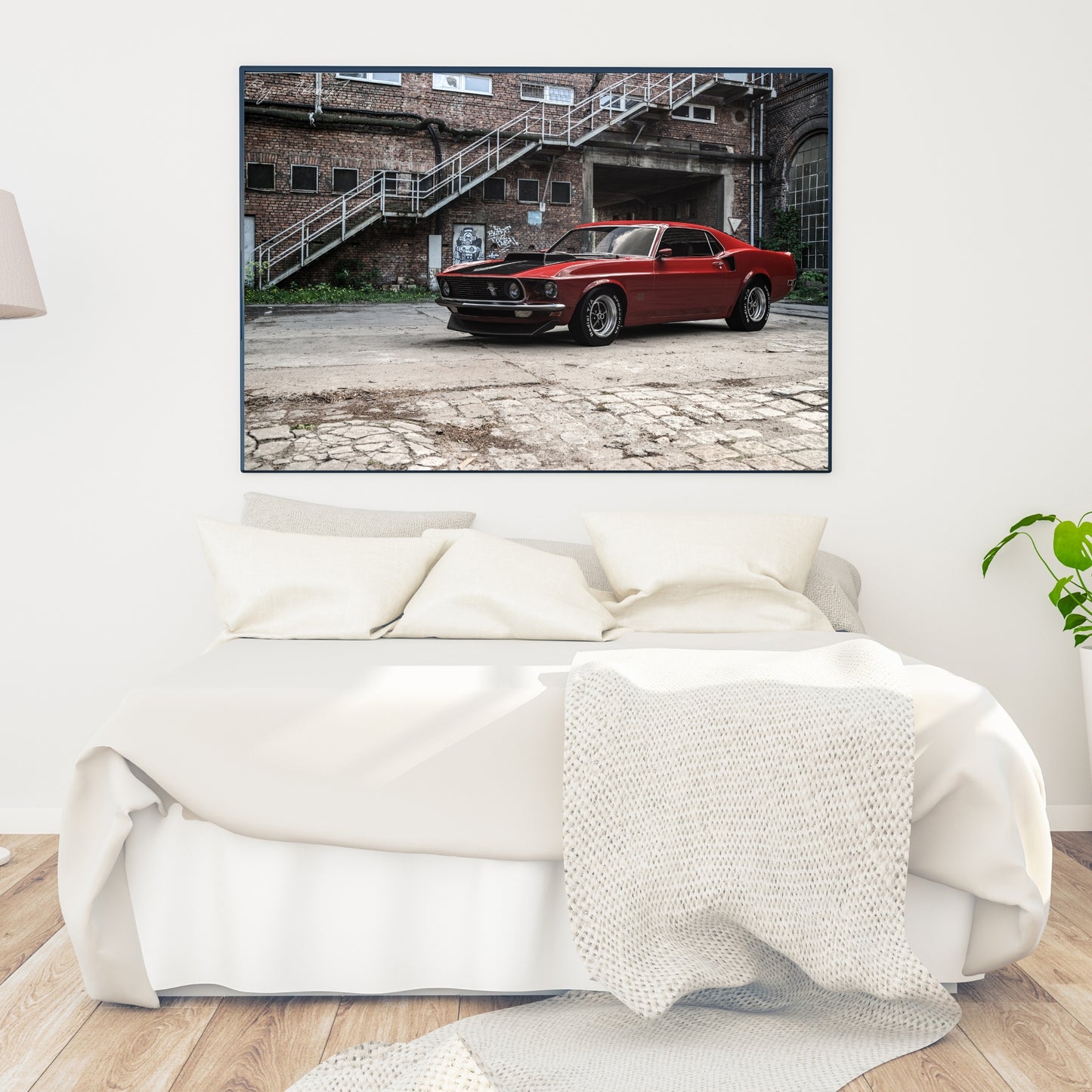 Vintage Ford Mustang Poster