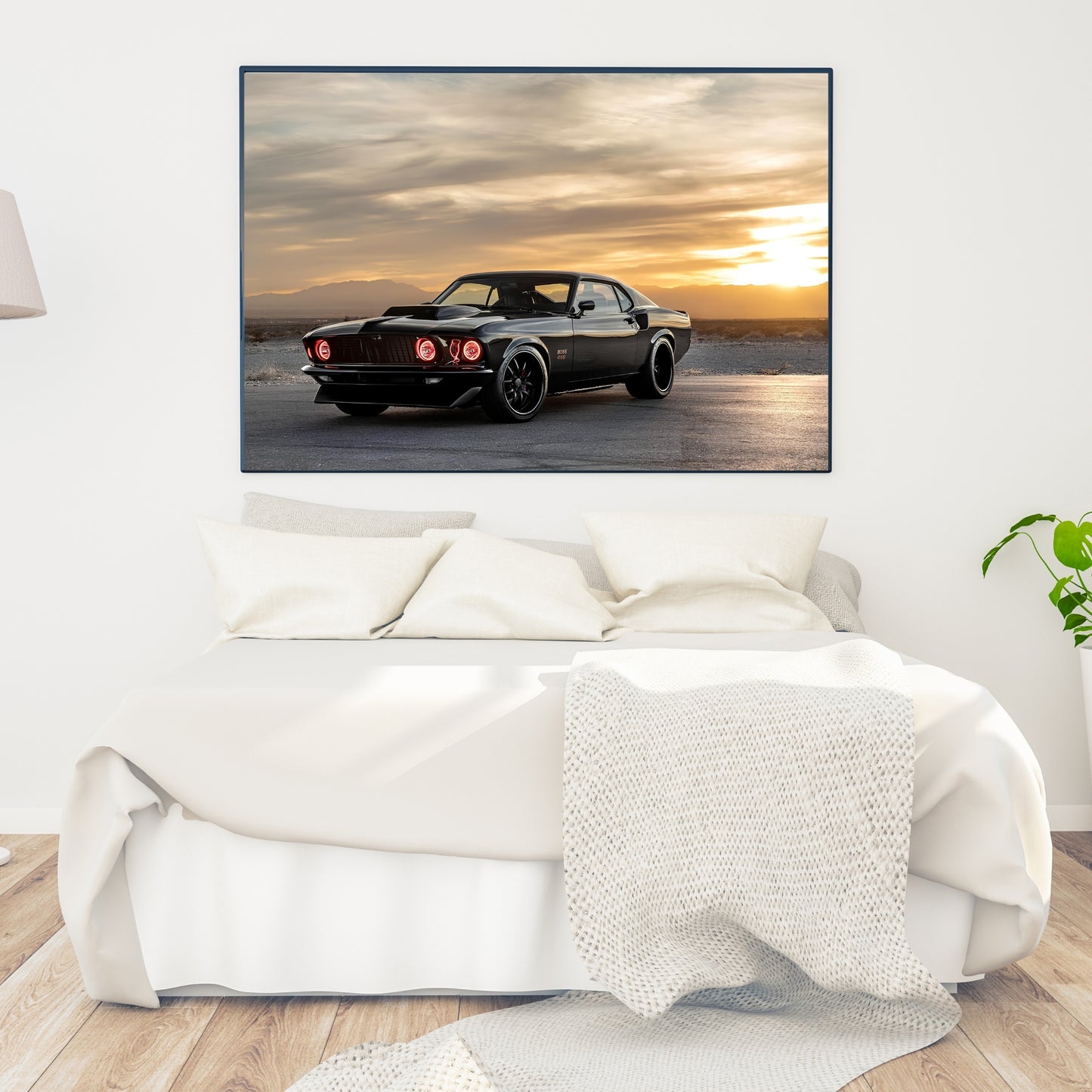 Vintage Ford Mustang Poster