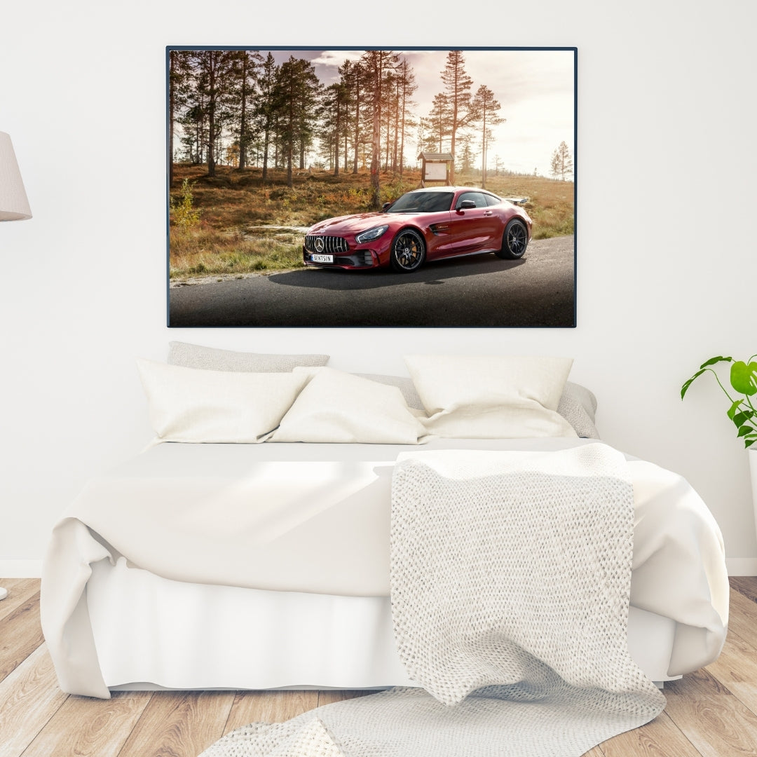 Mercedes AMG GT Poster