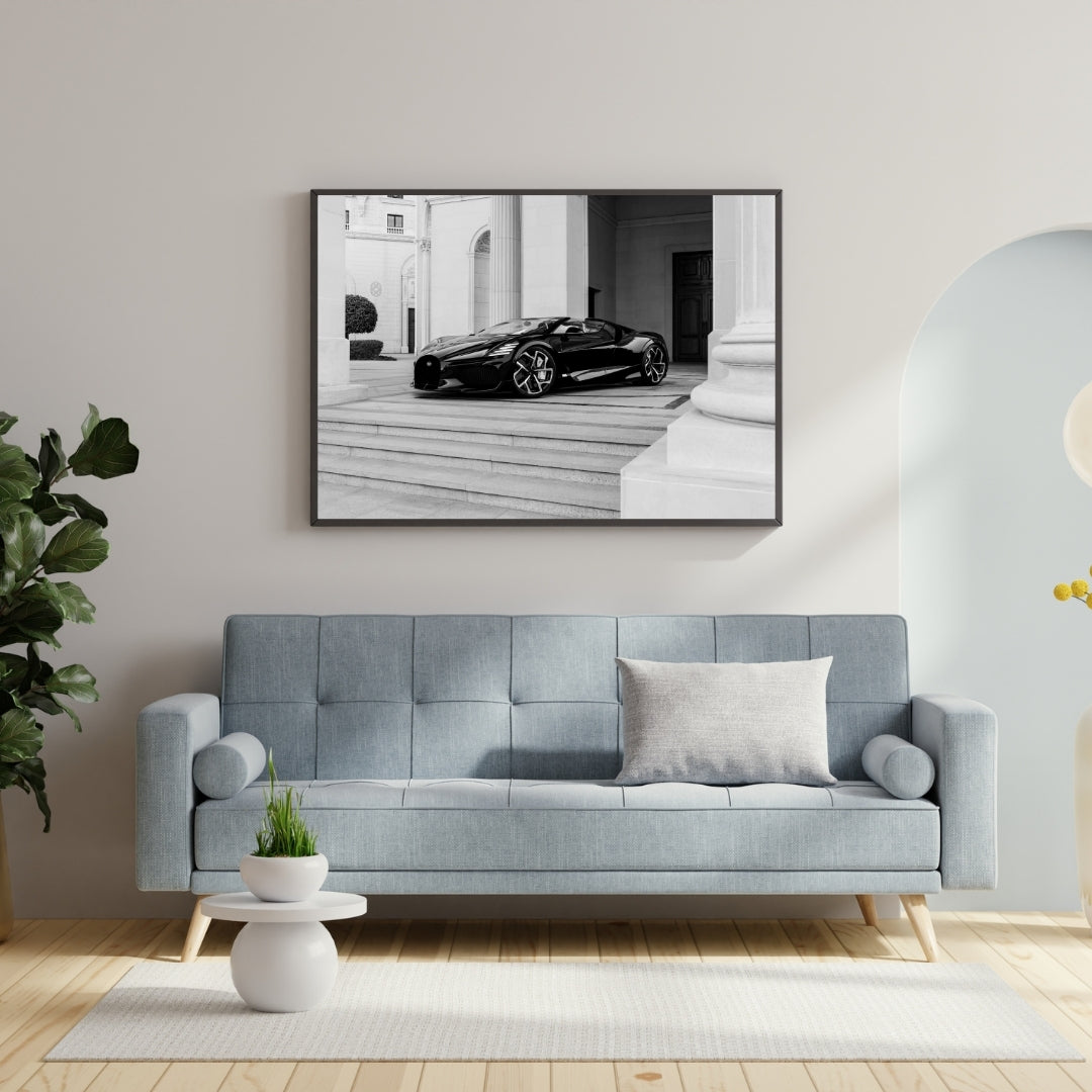 Bugatti W16 Poster
