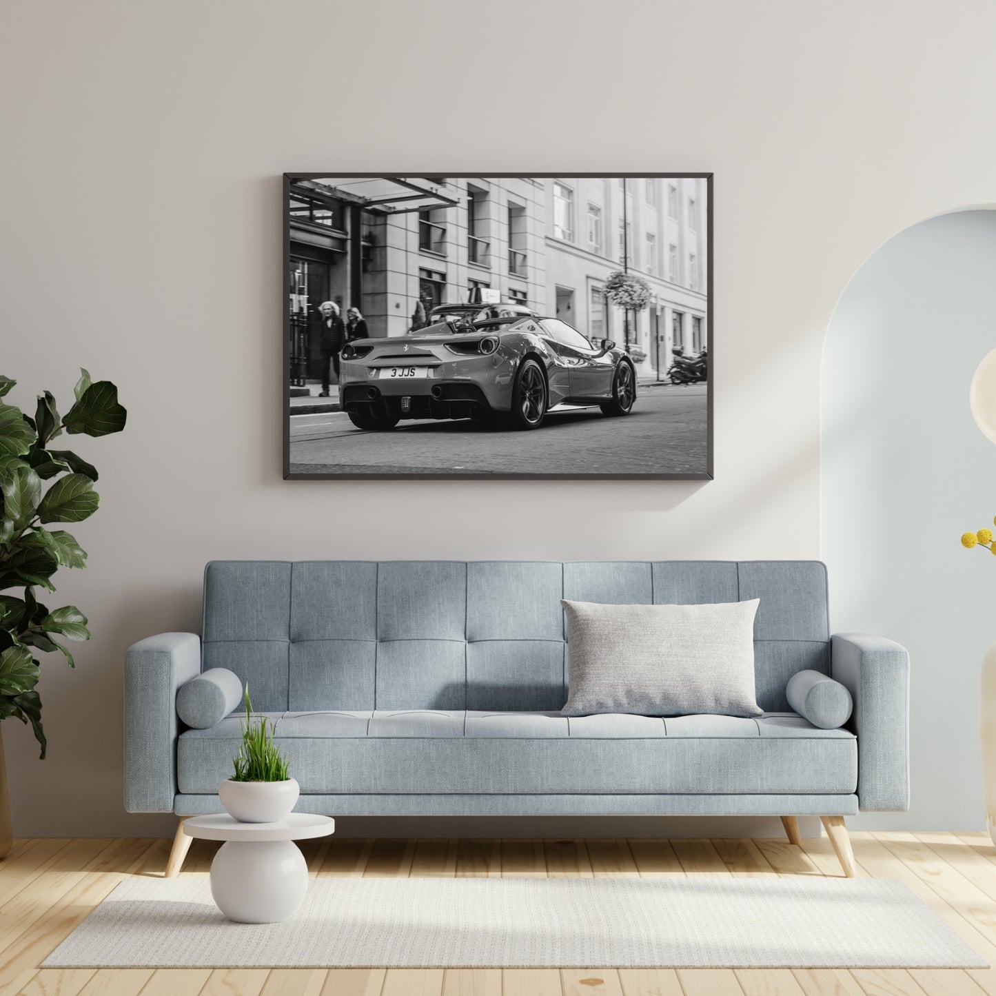 Ferrari 488 Spider Poster