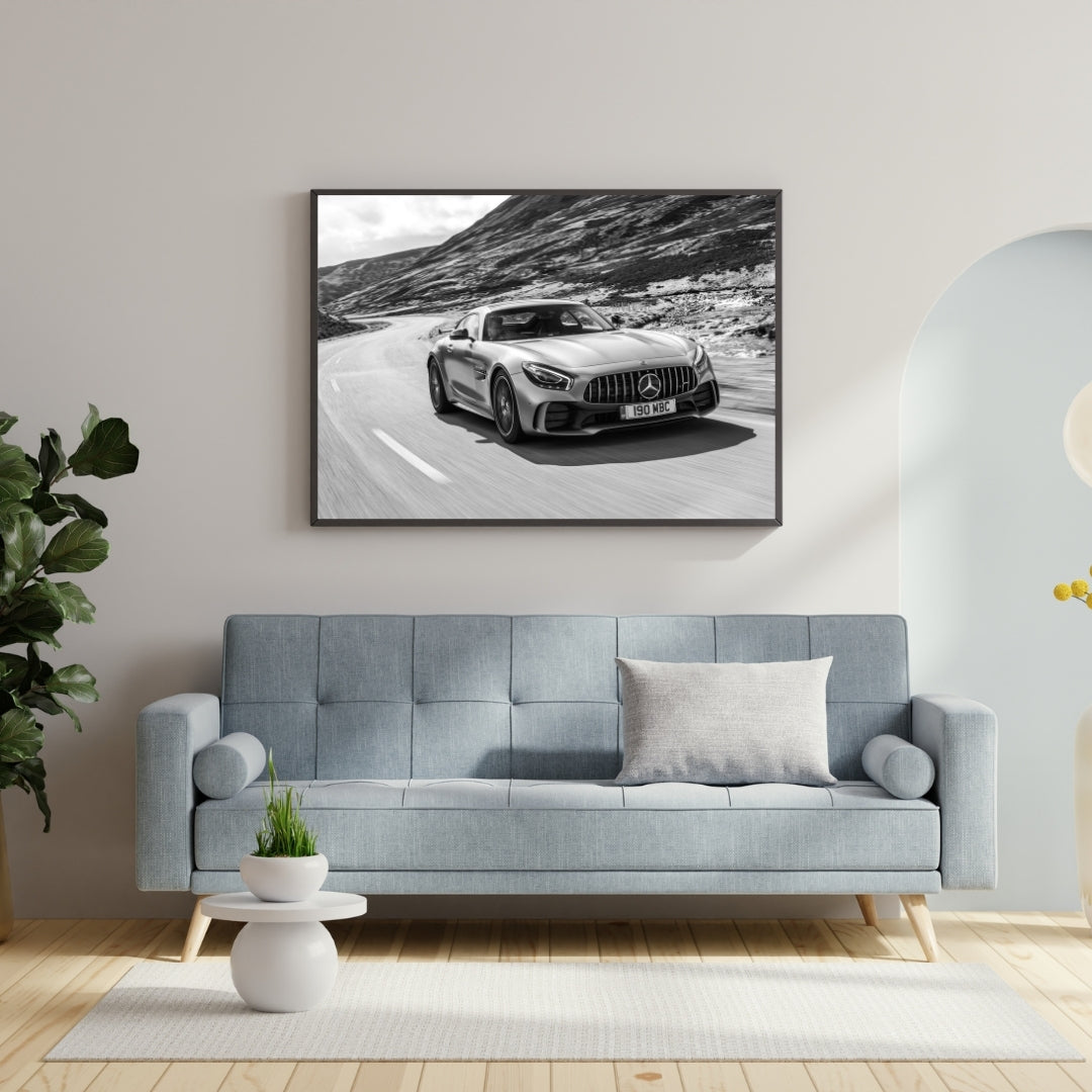 Mercedes AMG GT Poster