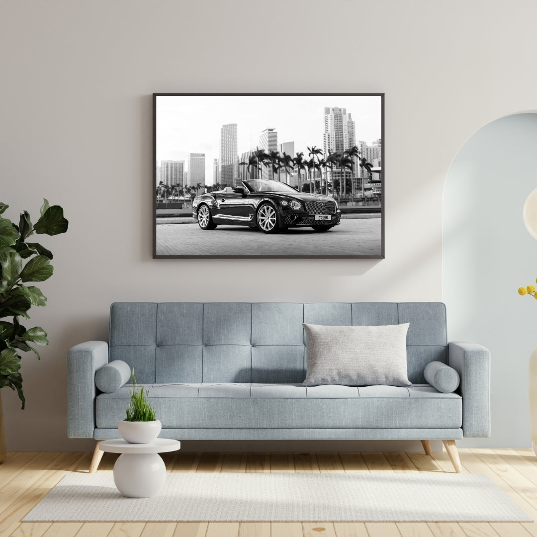 Bentley Continental Poster