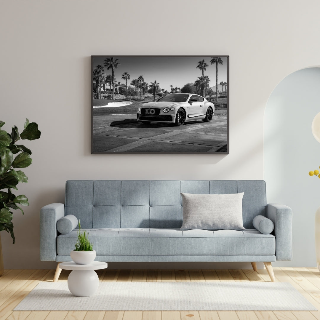 Bentley Continental Poster