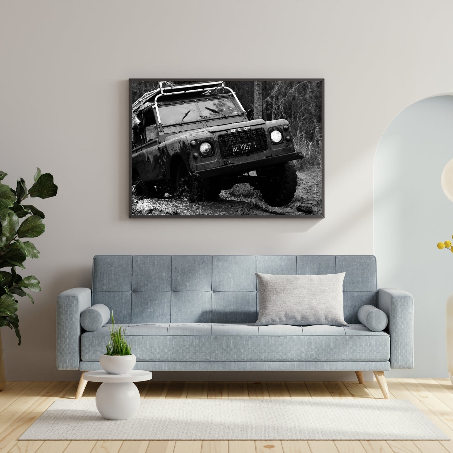Land Rover Poster