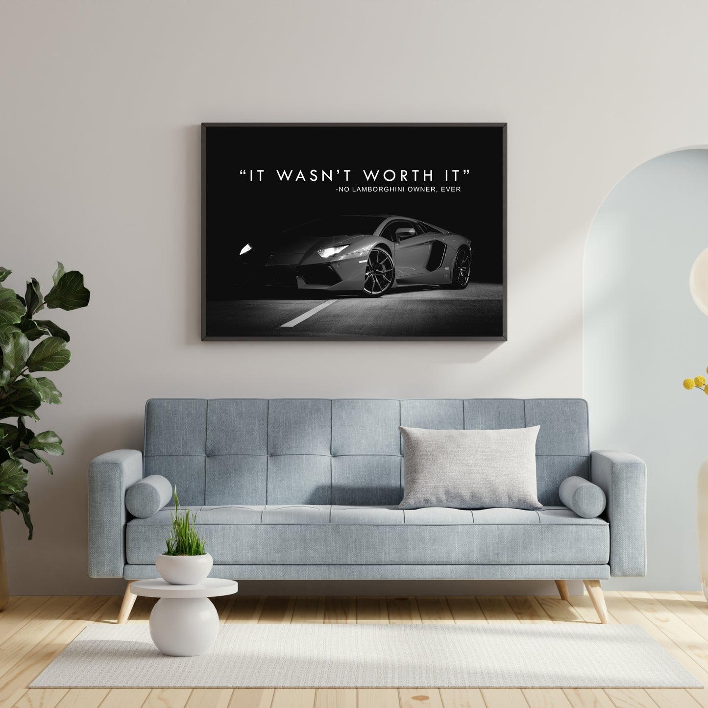 Motivational Poster "It Wasn't Worth It"