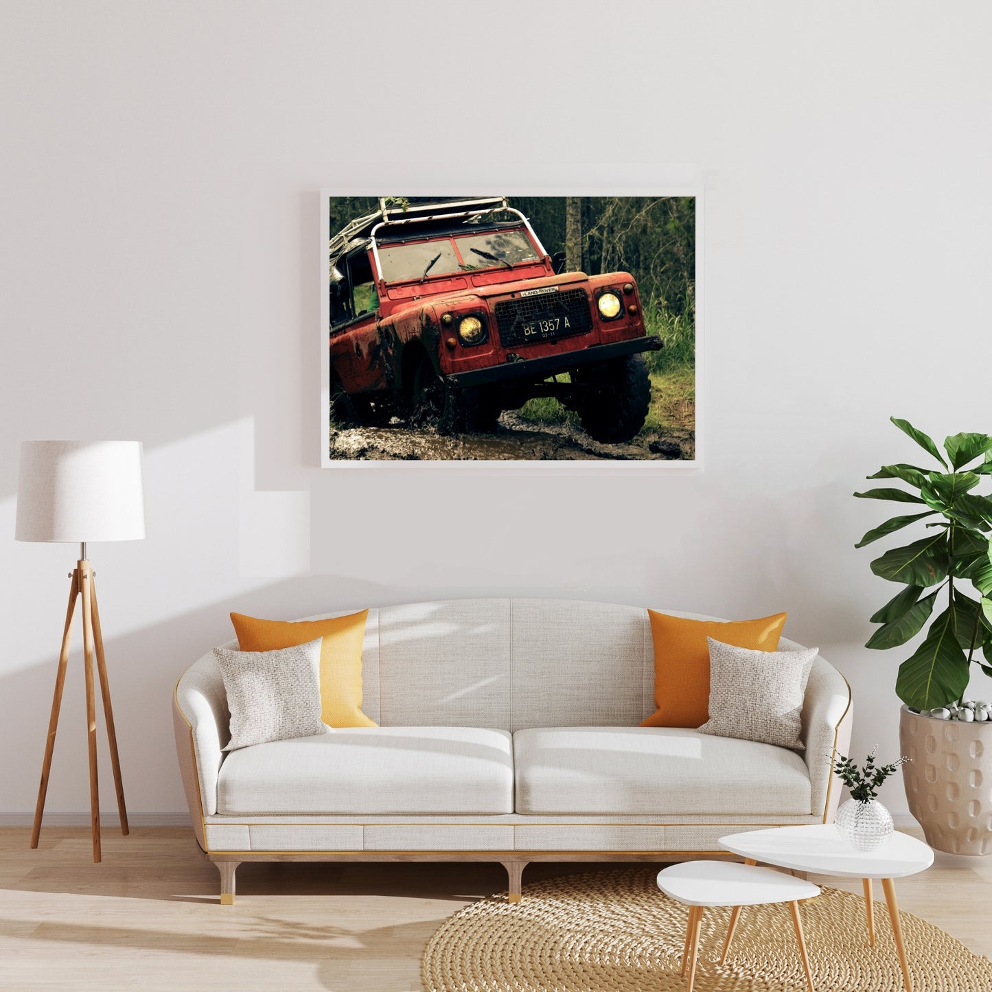 Land Rover Poster