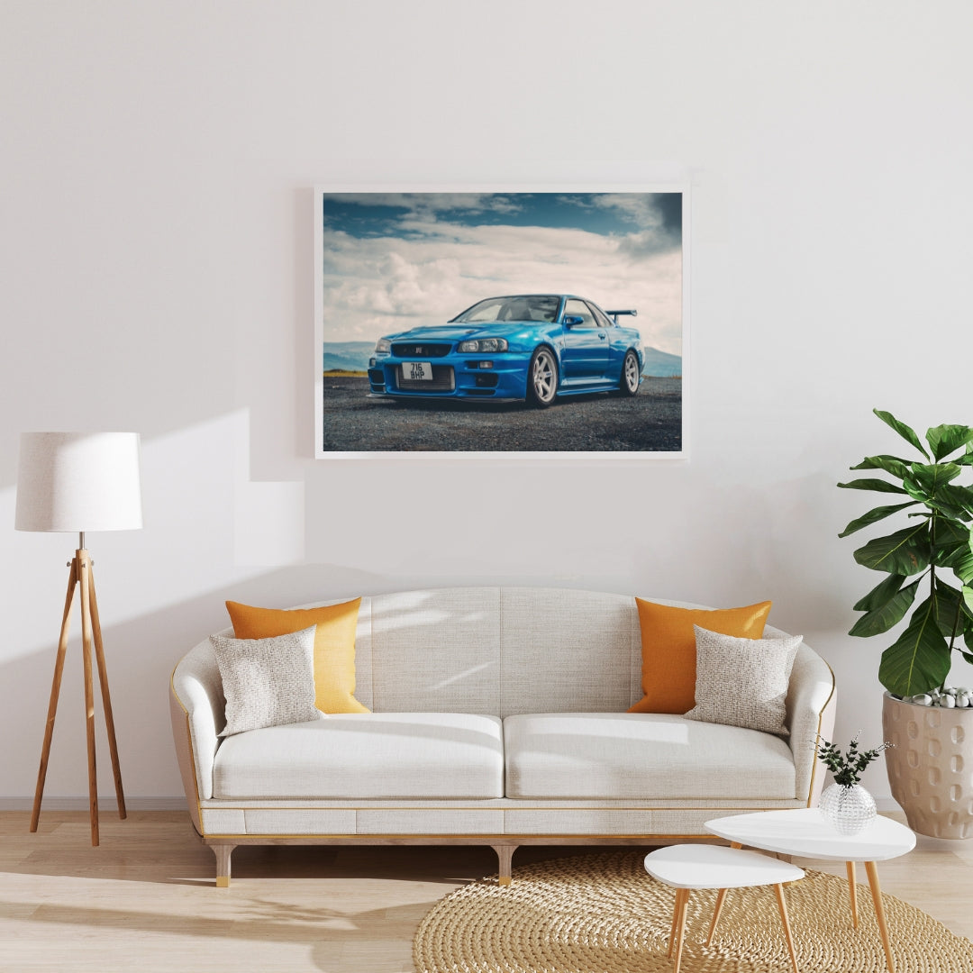 Nissan GTR Poster