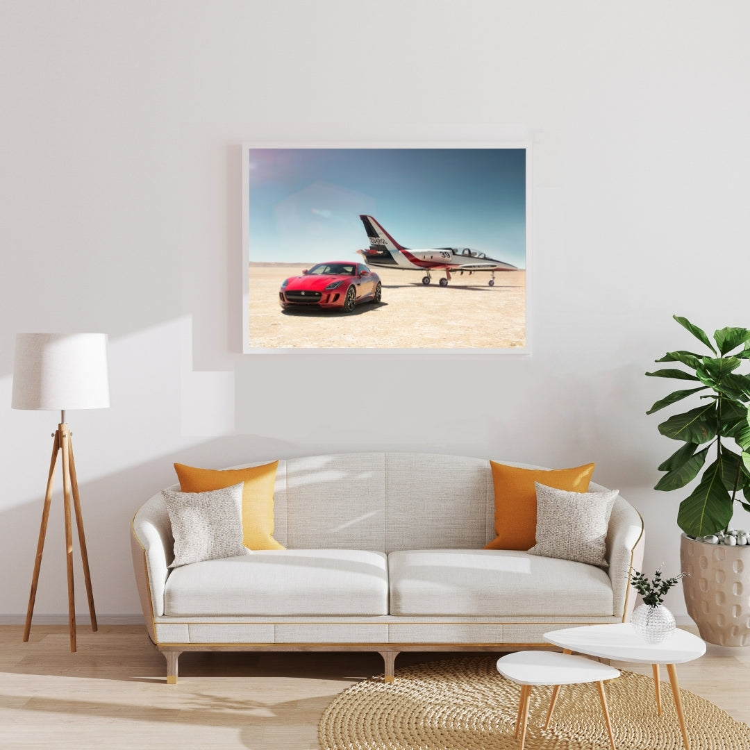 Jaguar F-Type Poster