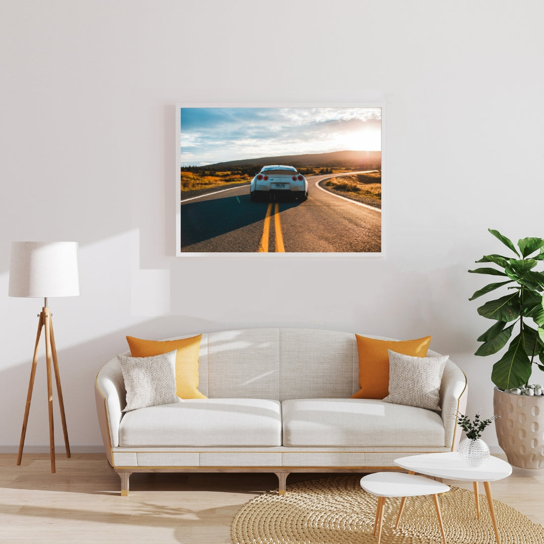 Nissan GTR Poster