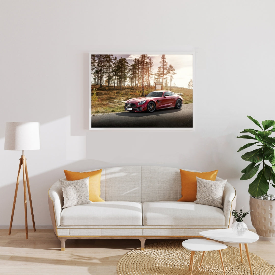 Mercedes AMG GT Poster