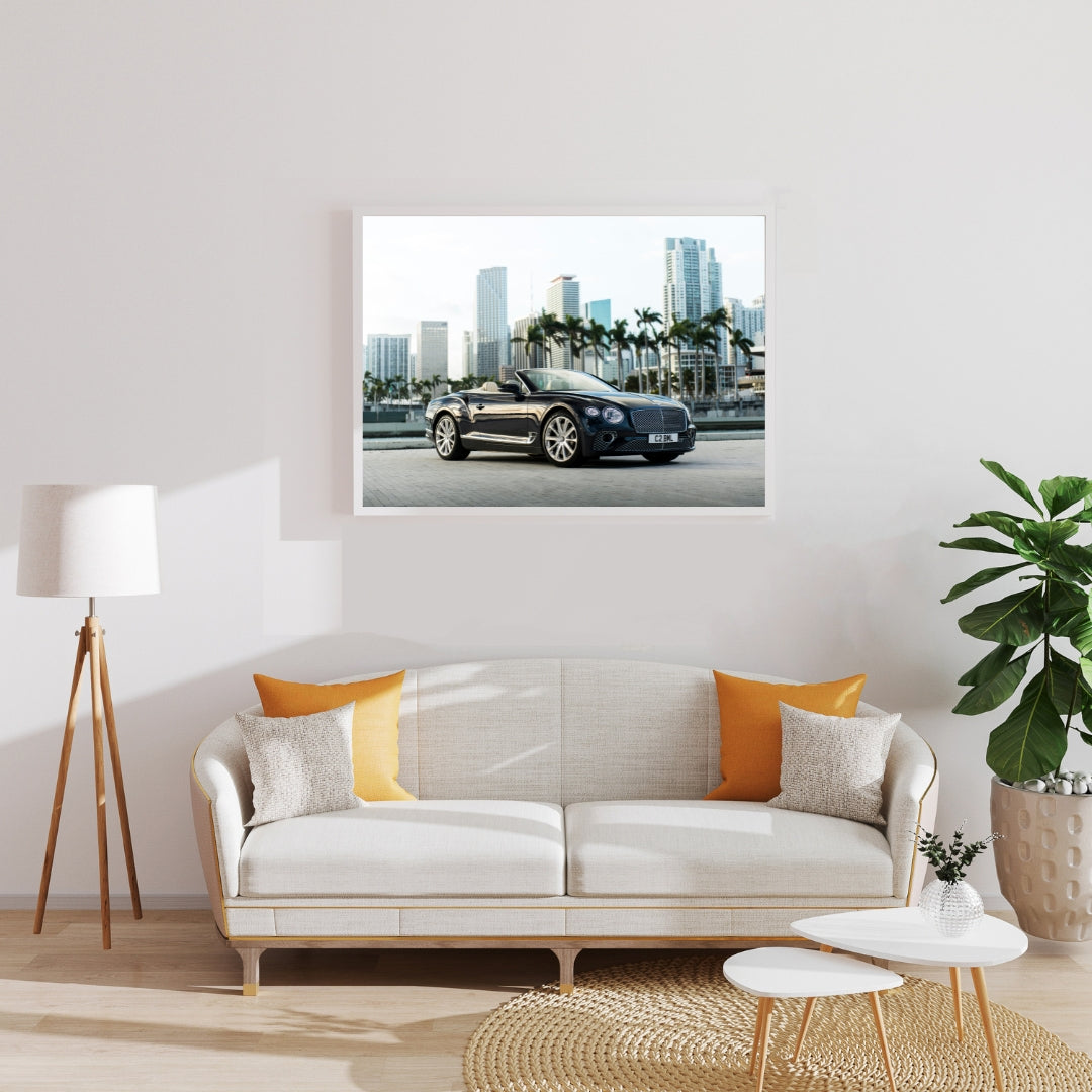 Bentley Continental Poster