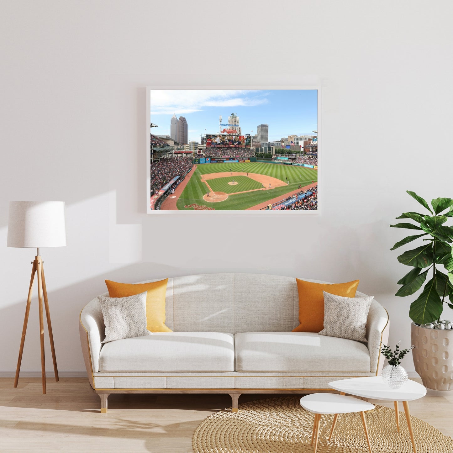 Progressive Field Poster