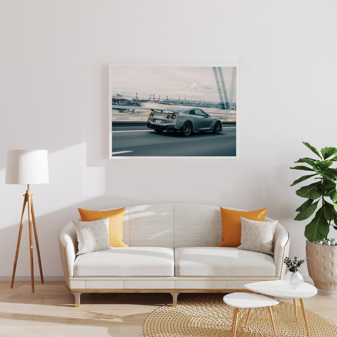 Nissan GTR Poster