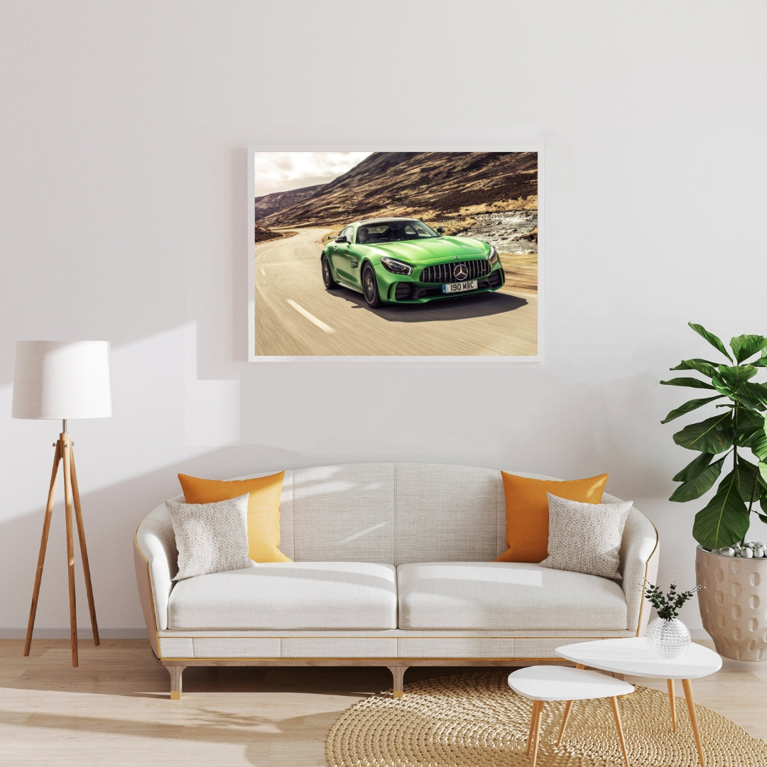 Mercedes AMG GT Poster