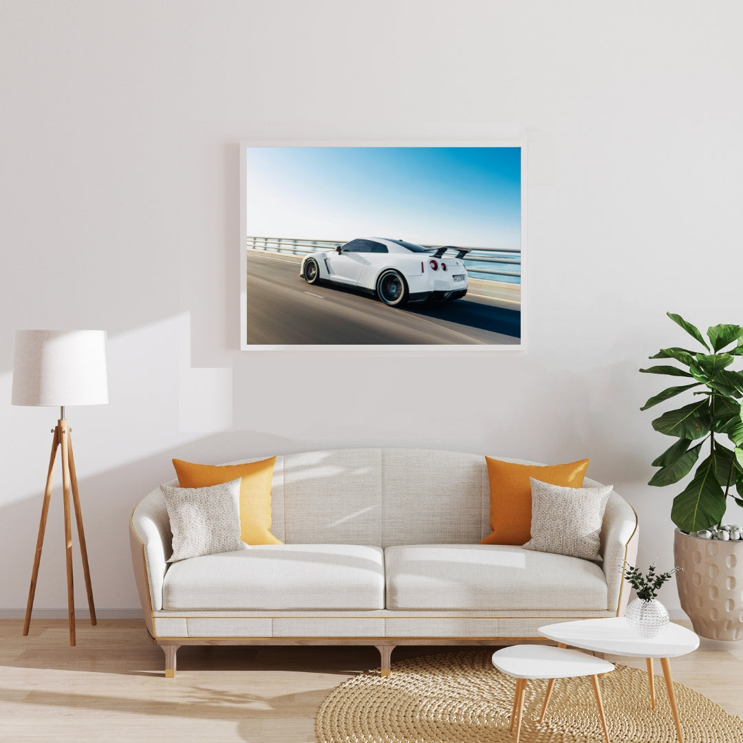 Nissan GTR Poster