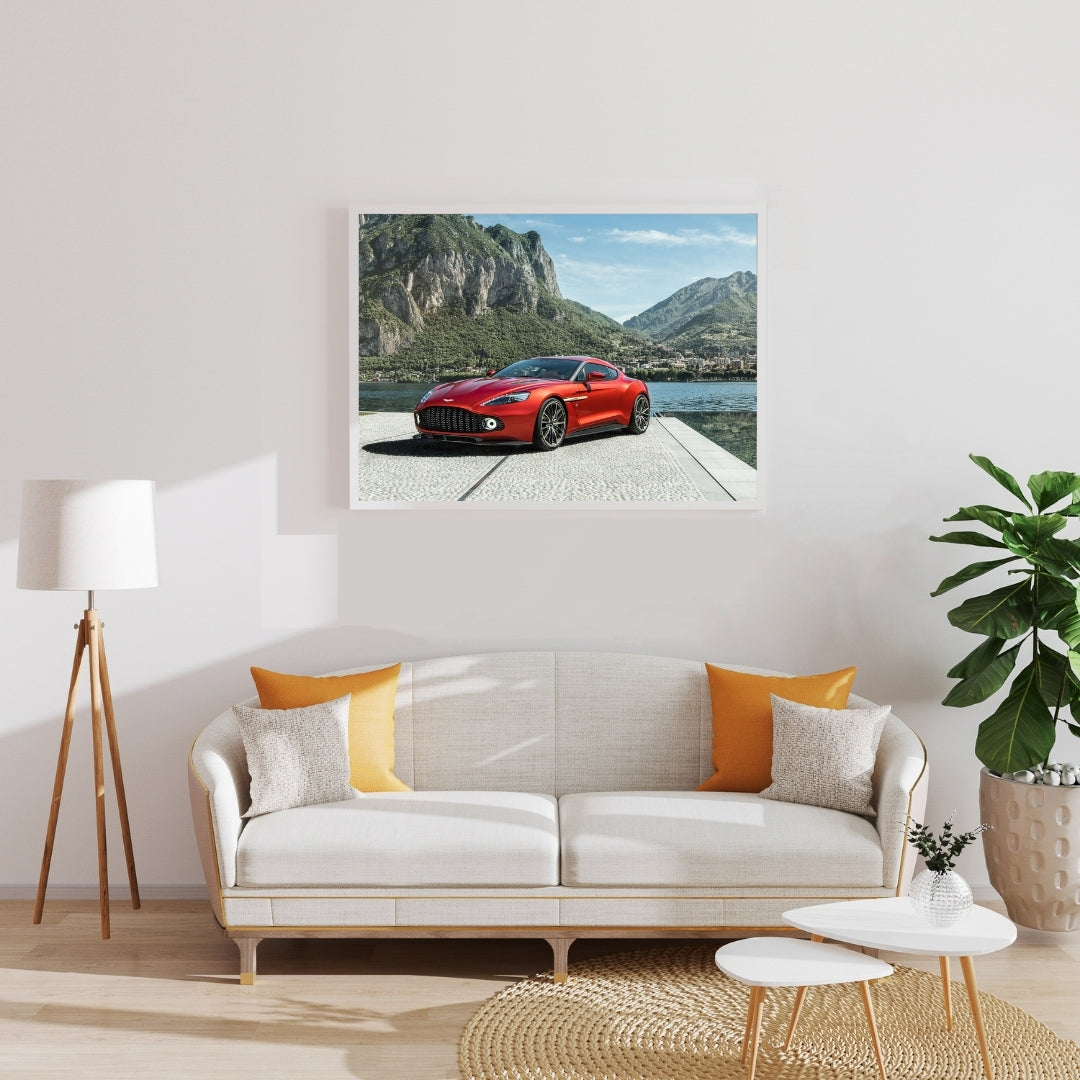 Aston Martin Vanquish Poster