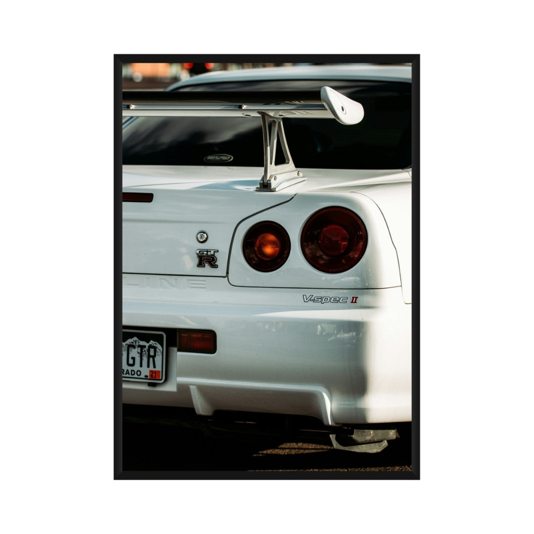Nissan GTR Poster