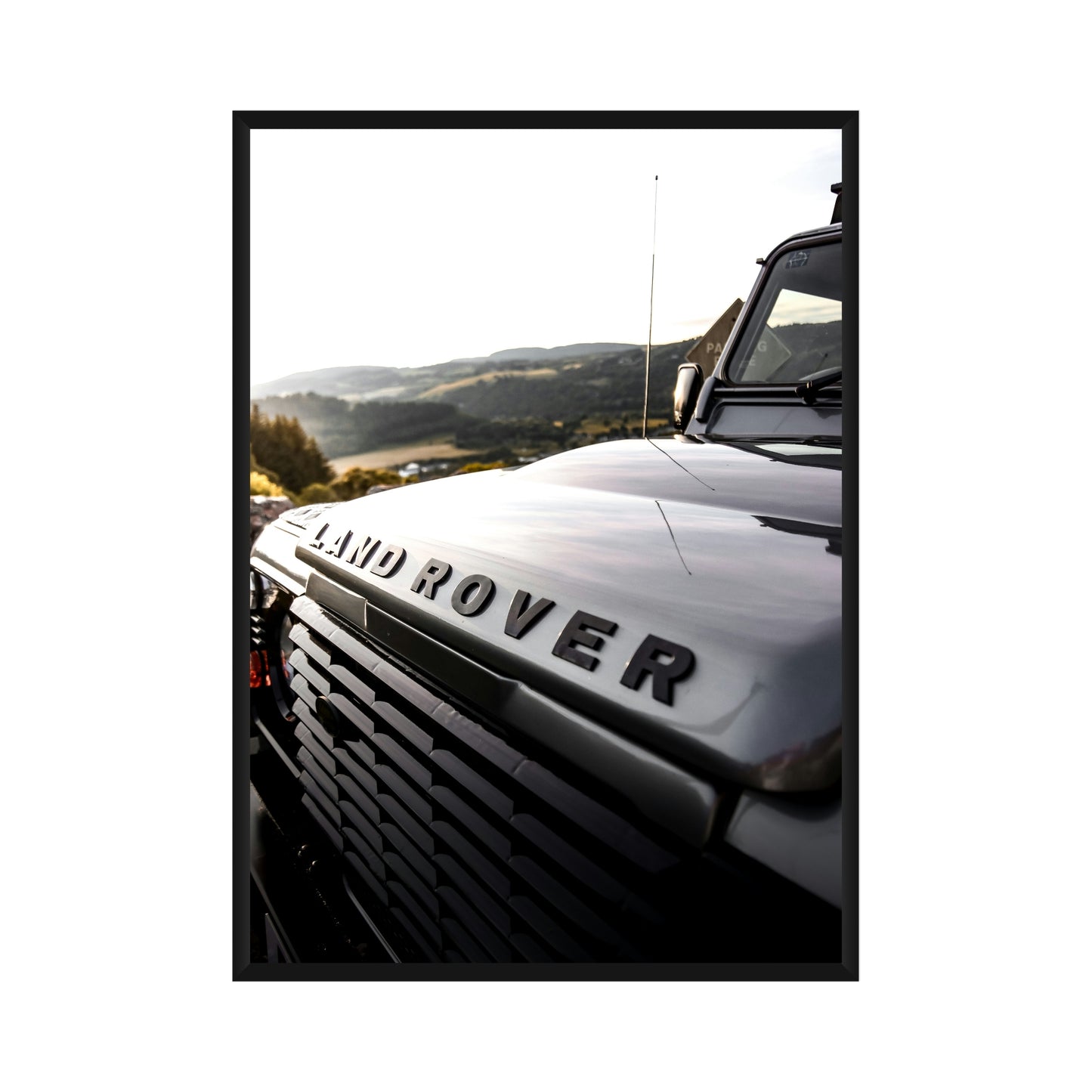 Land Rover Poster