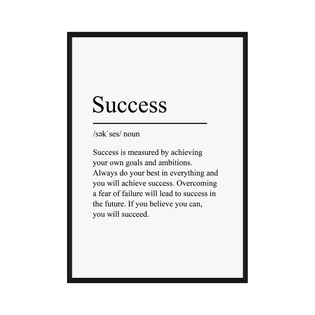 Motivational Poster "Success"
