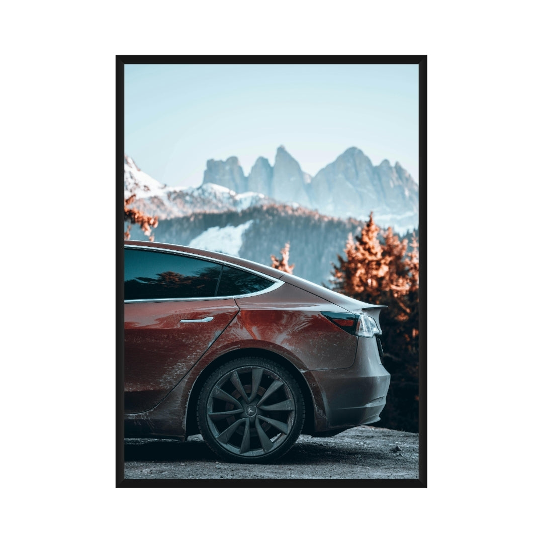 Tesla Model 3 Poster