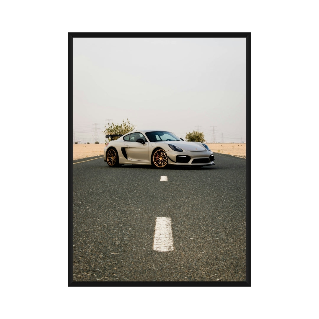 Porsche Cayman Poster