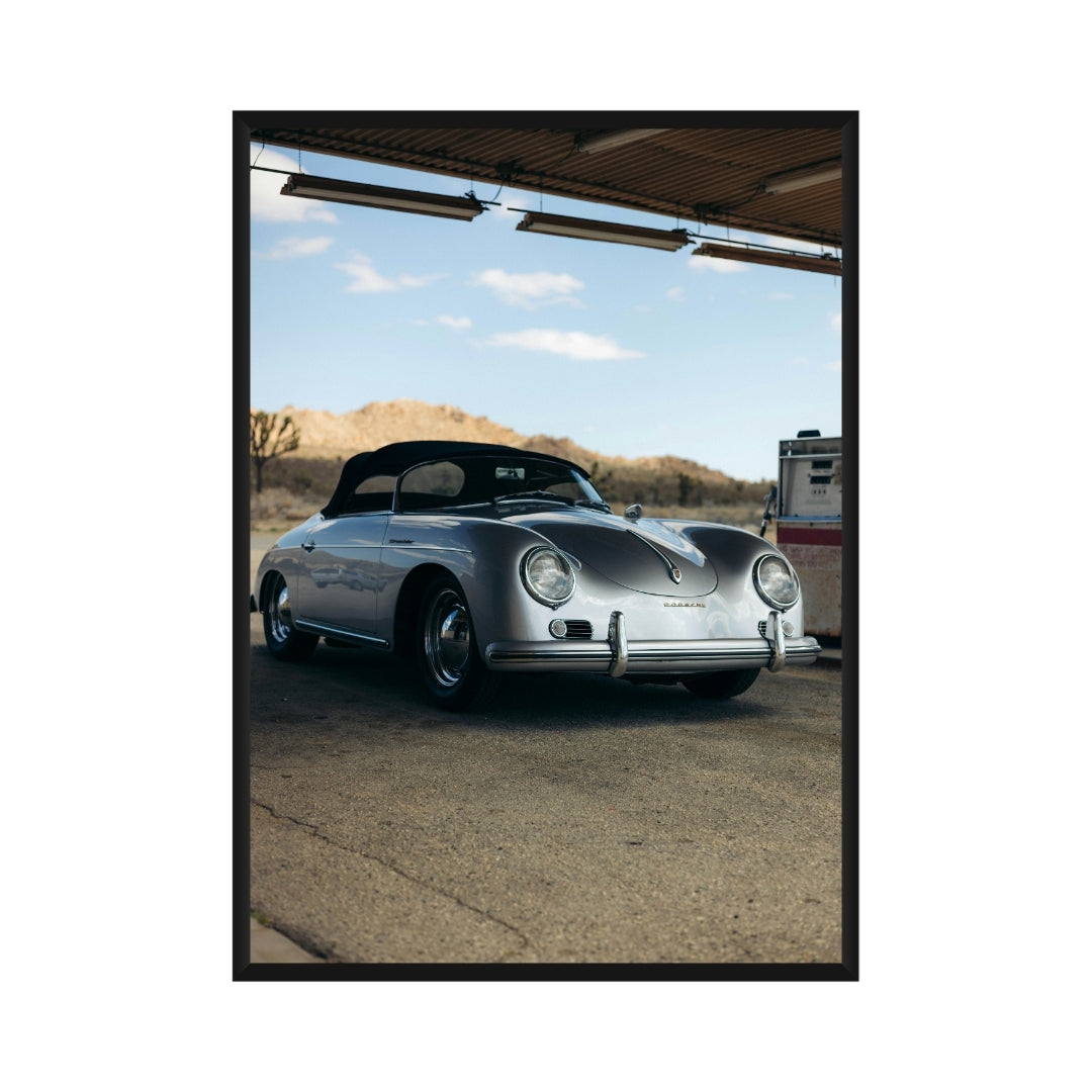 Vintage Porsche Poster